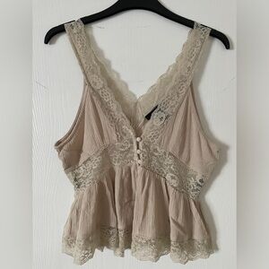 🌻5/$16🌻Lace boho tank